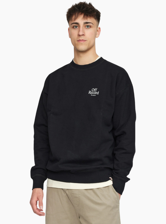 Sudadera Printed Rec - black