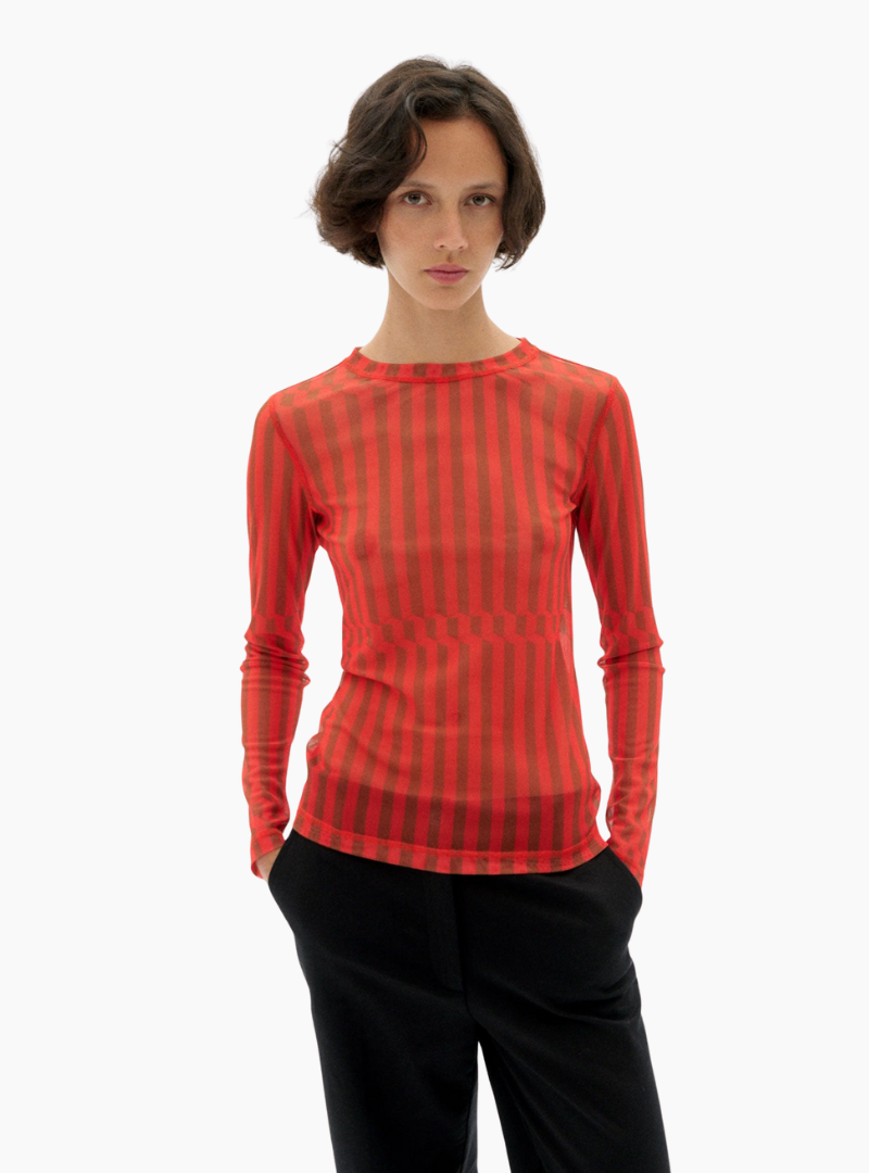 Top naranja Esqué Tere