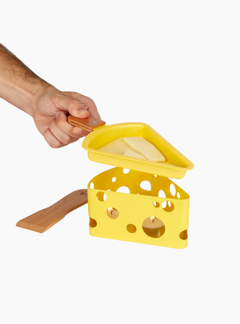 Raclette Fromagette amarillo metal/madera