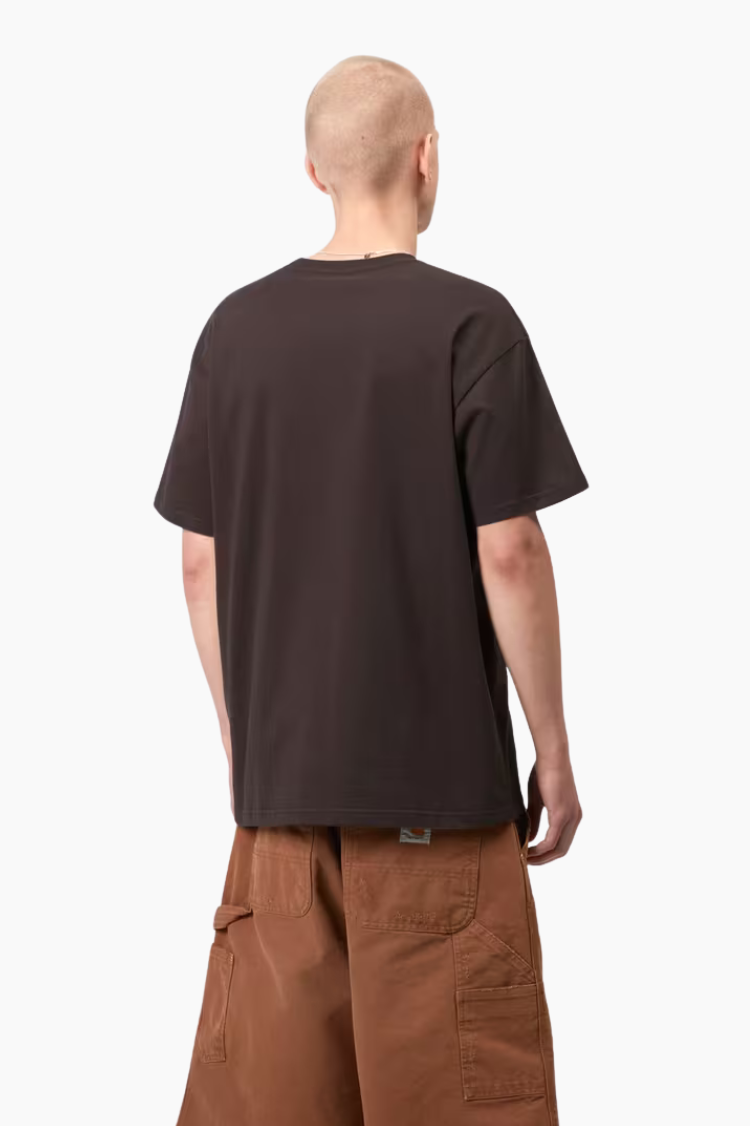 Camiseta Carhartt S/S Chase Shale / Gold
