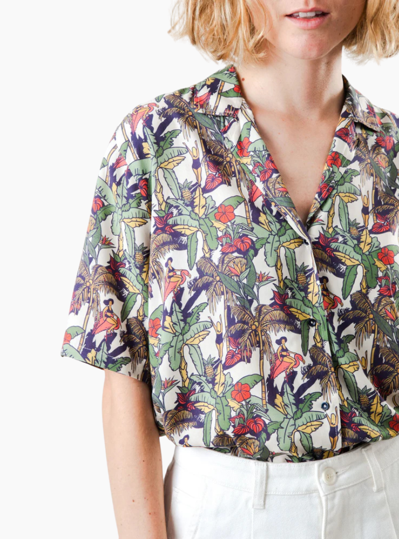 Blusa Aloha Helios - ecru