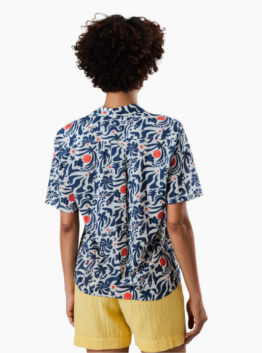 Blusa Aloha Ola de calor - navy
