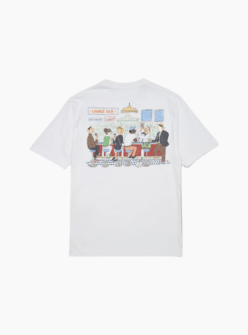 Camiseta Lounge Bar - white