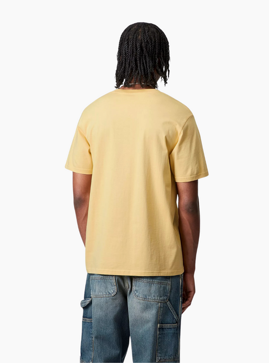Camiseta S/S Pocket - air yellow