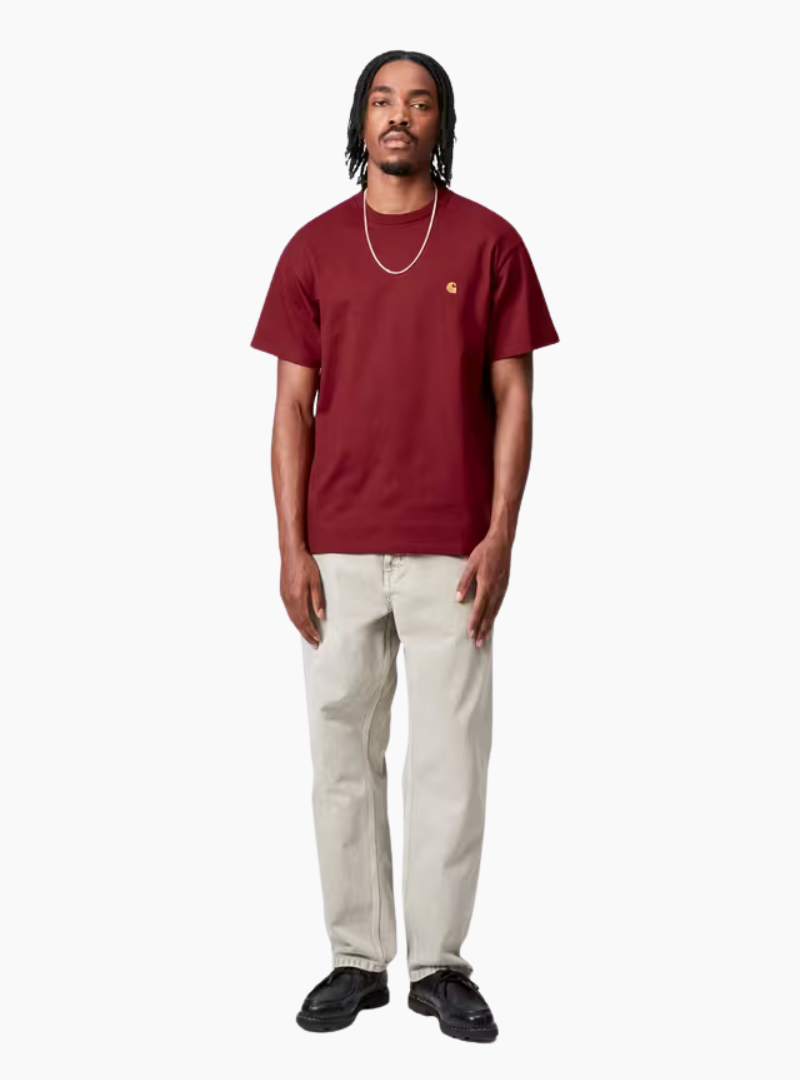 Camiseta S/S Chase - scarlet / gold