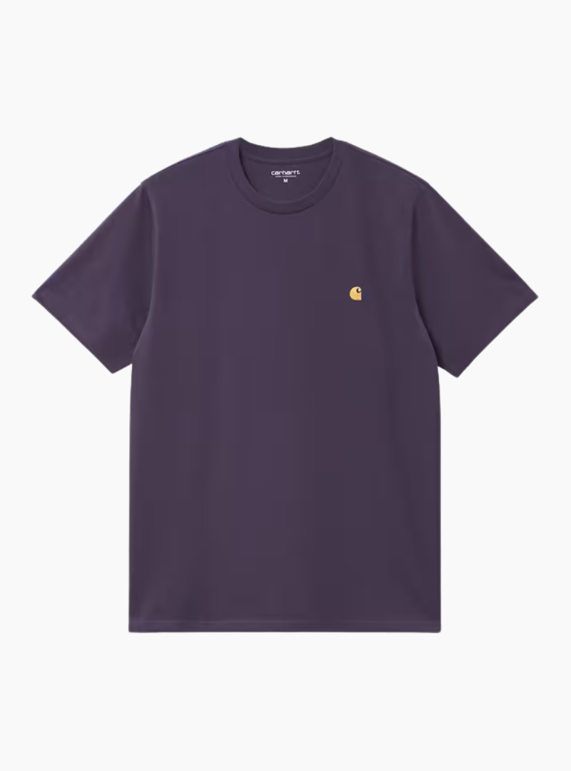 Camiseta S/S Chase - lokers / gold