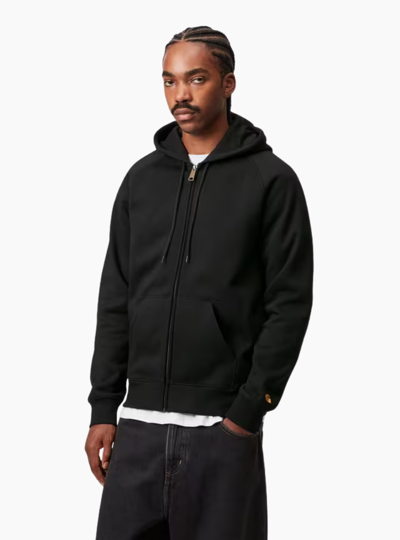 Chaqueta Hooded Chase - black