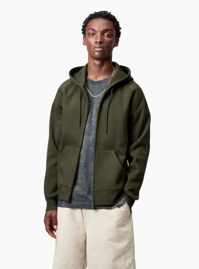 Chaqueta Hooded Chase - olive