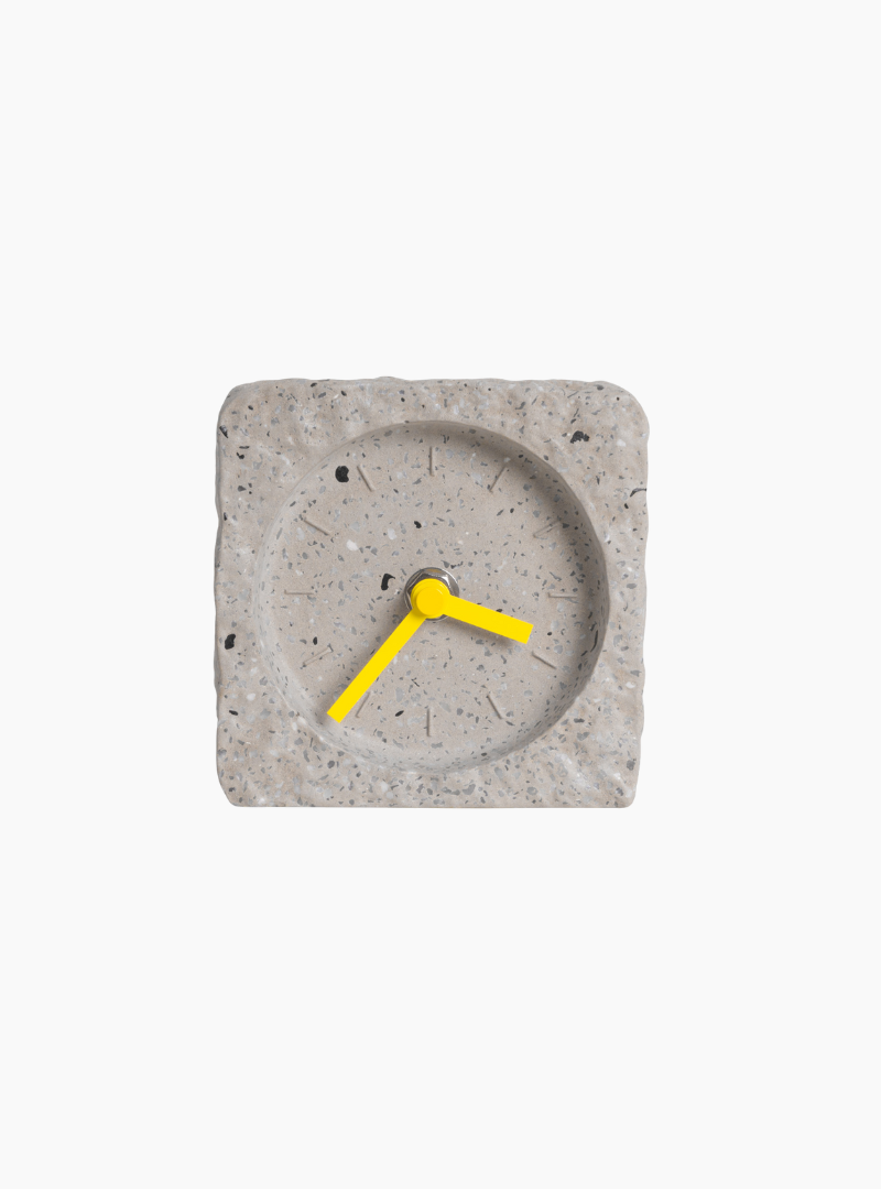 Reloj Cuadrado Raw - gris