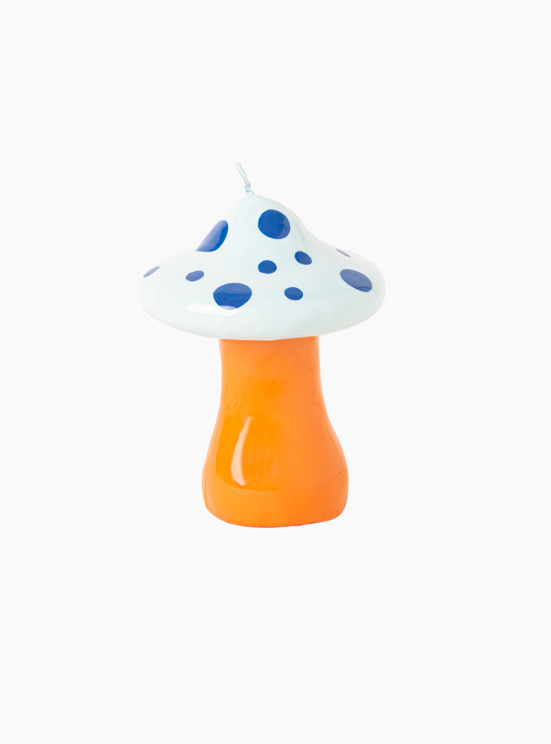 Vela Grande Seta Azul Índigo