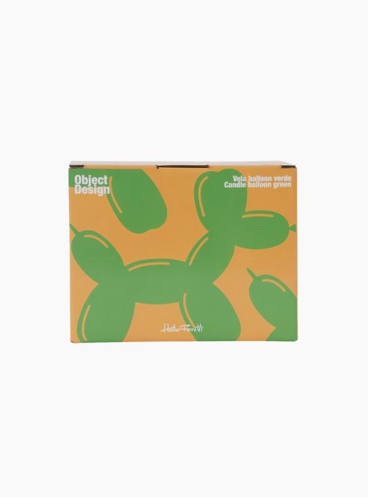Vela Balloon Dog verde