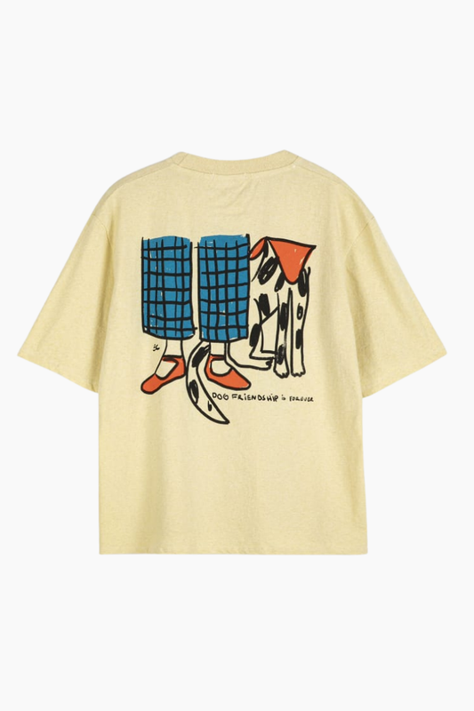 Camiseta fitted Dog Friendship