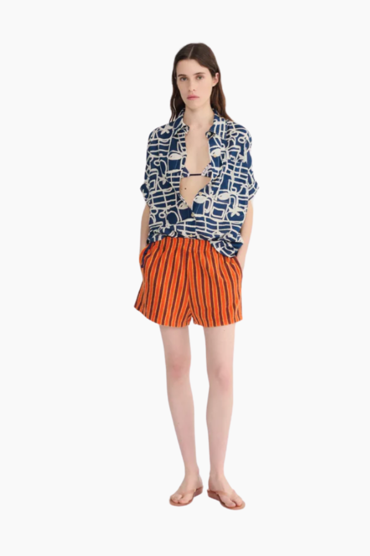 Shorts de Rizo a Rayas