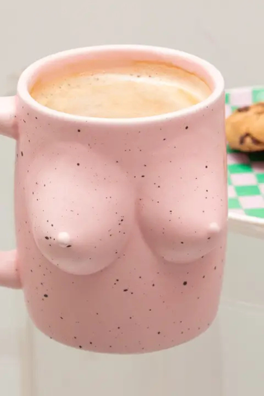 Taza pechos - rosa