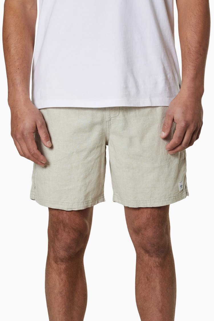 Pantalón corto Isaiah Local - gris claro