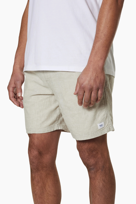 Pantalón corto Isaiah Local - gris claro