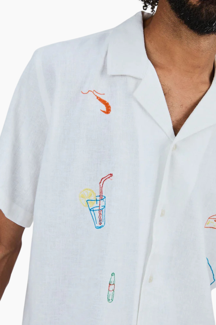 Camisa Aloha Chiringuito Embroidery