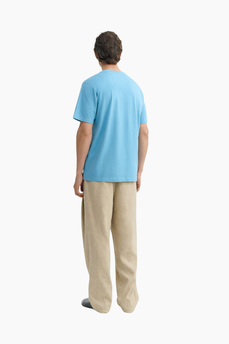 Camiseta Optimist Zach azul patch