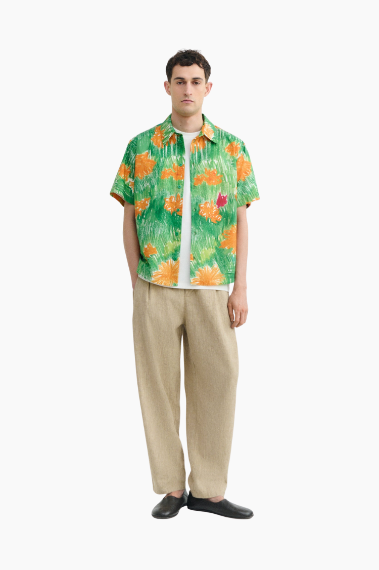 Camisa Crayon Paddy flores