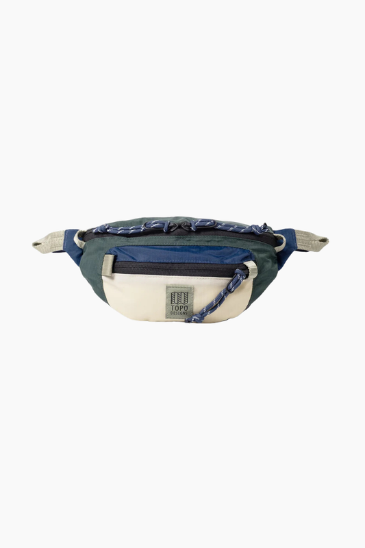 Riñonera Mountain Waist Pack - Forest / bone white