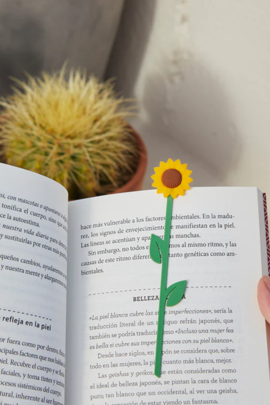 Marcapáginas Girasol