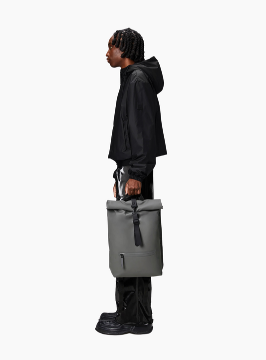 Rolltop Rucksack - grey