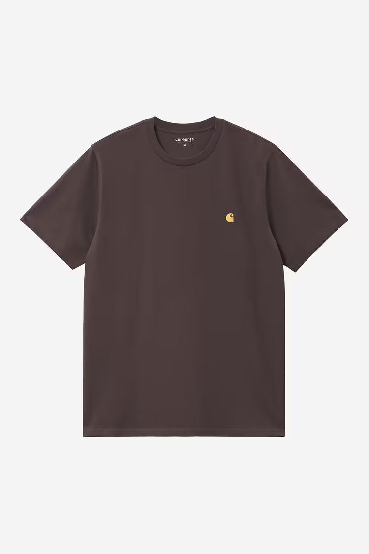 Camiseta Carhartt S/S Chase Shale / Gold