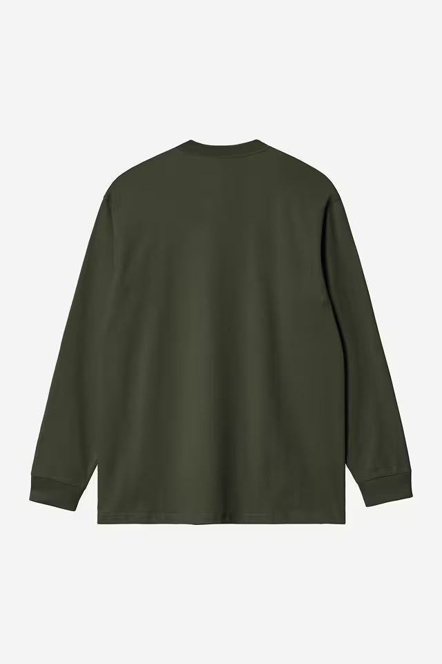 Camiseta L/S Chase - Olive / Gold