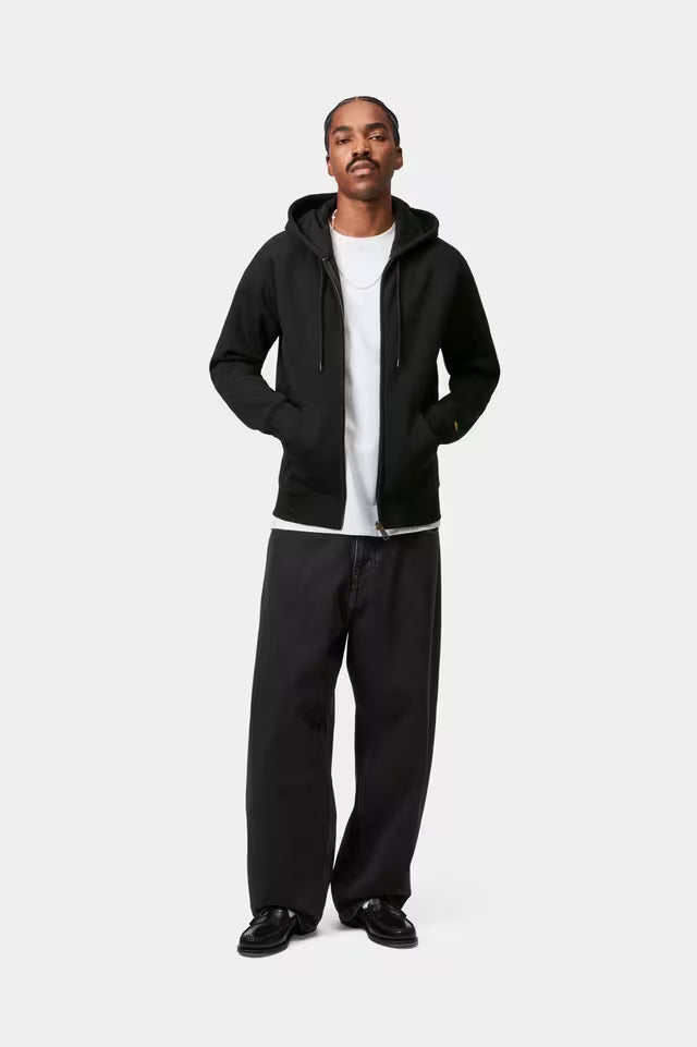 Chaqueta Hooded Chase - black