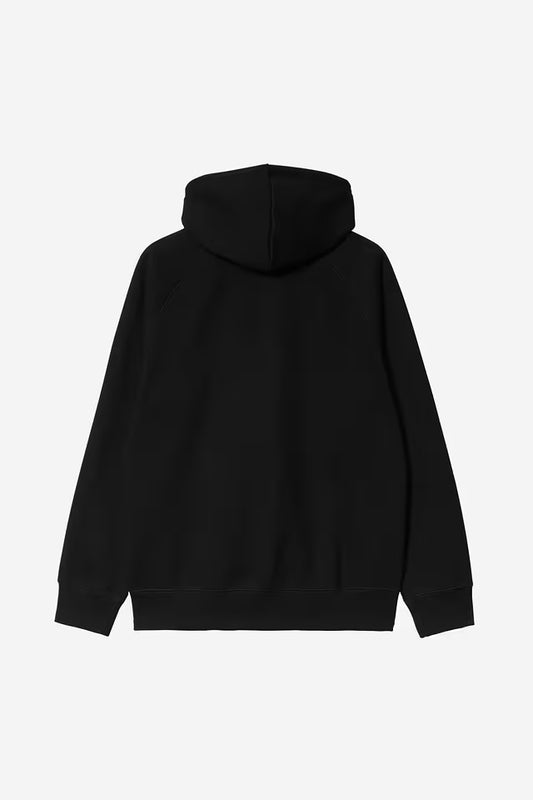Chaqueta Hooded Chase - black / gold