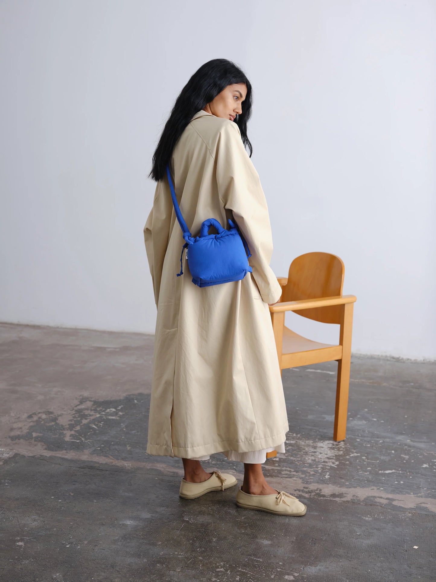 Micro Ona soft bag - cobalt blue