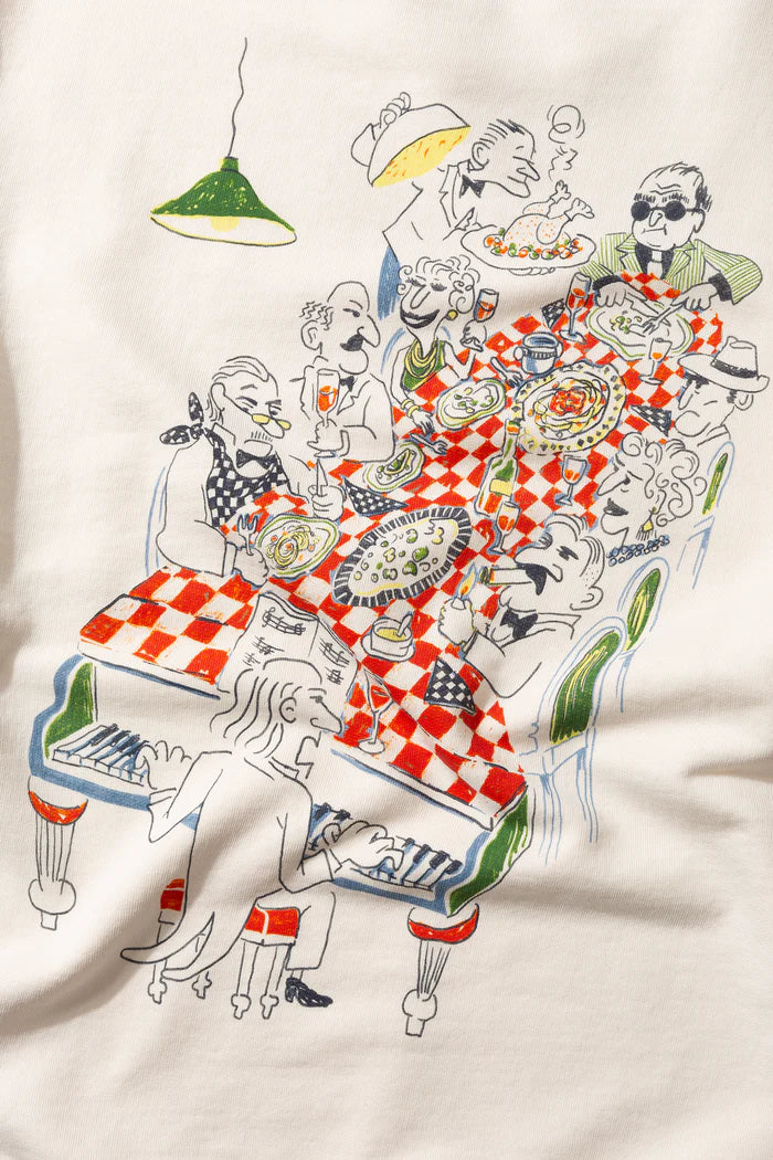 Sudadera Piano Bar - off white