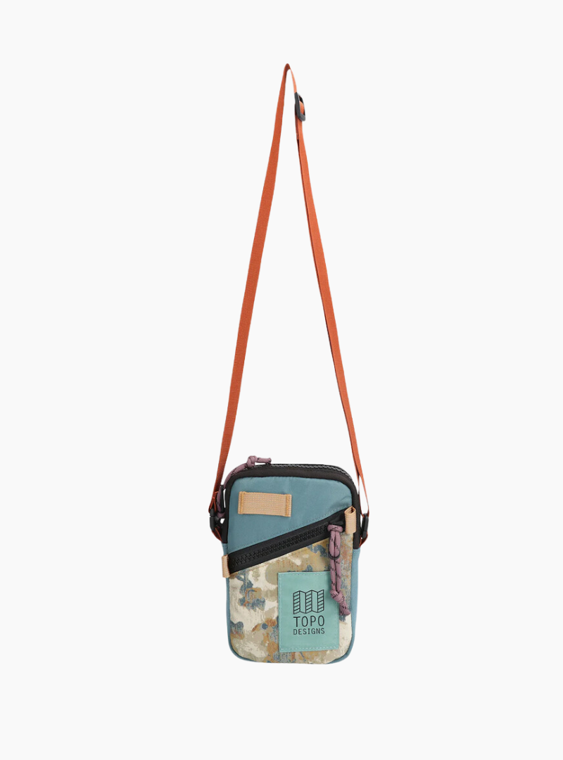 bandolera mini sea pine blur camo topo designs