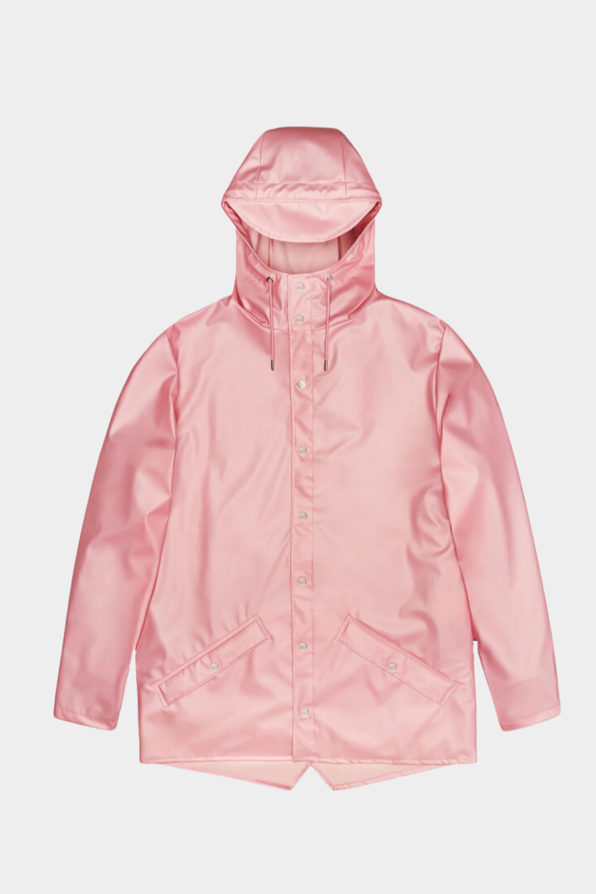 chubasquero unisex jacket de rains en color rosa chicle