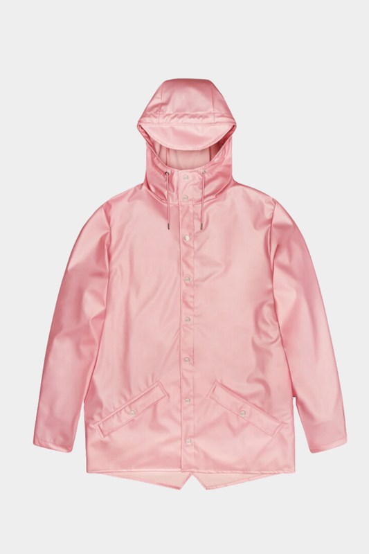 chubasquero unisex jacket de rains en color rosa chicle