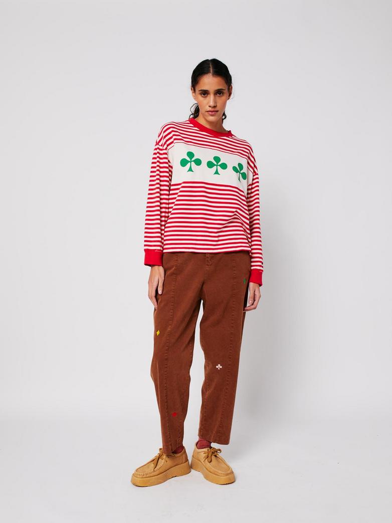 Camiseta Shamrock knitted striped