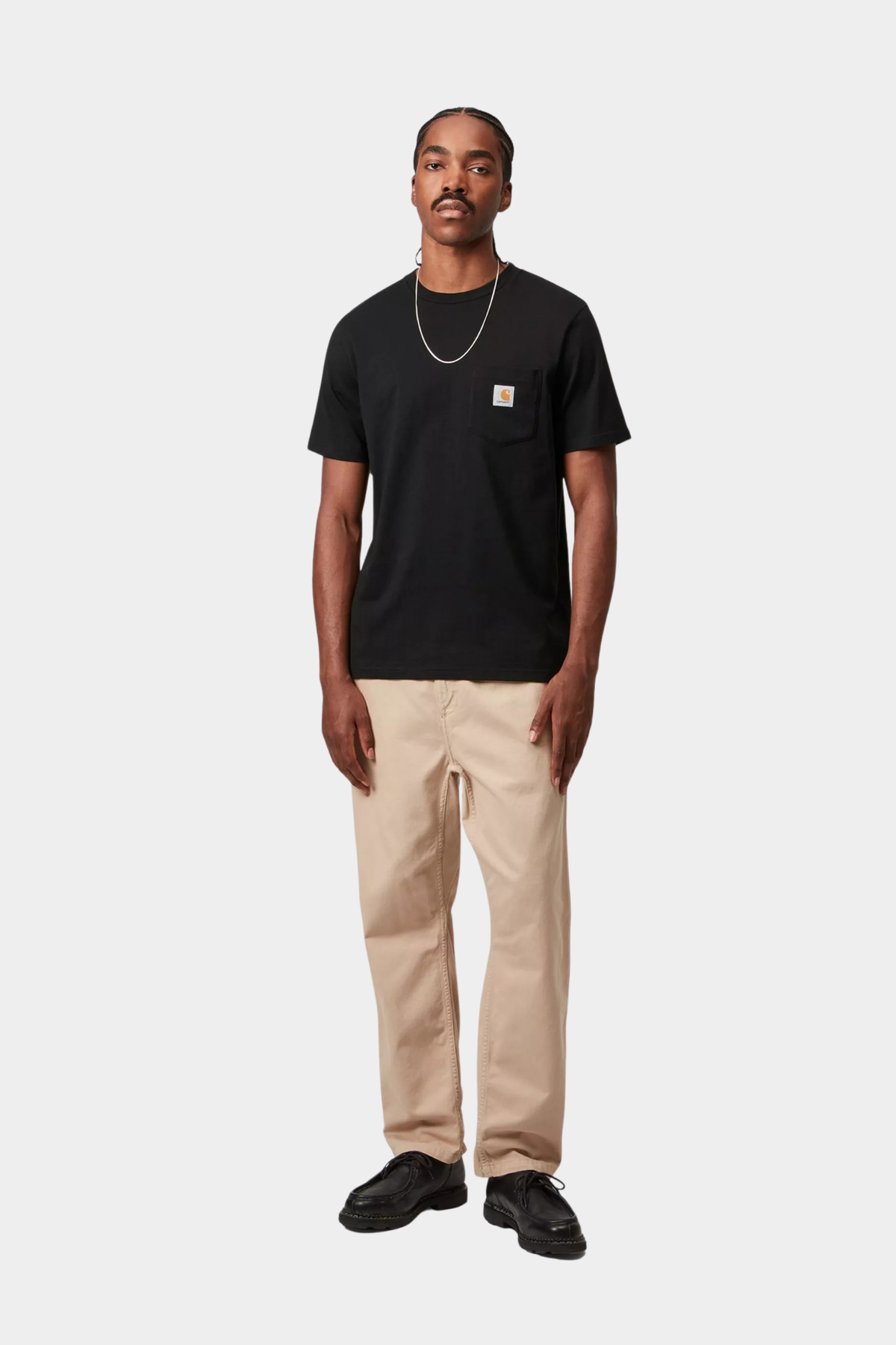 Camiseta S/S Pocket - Black