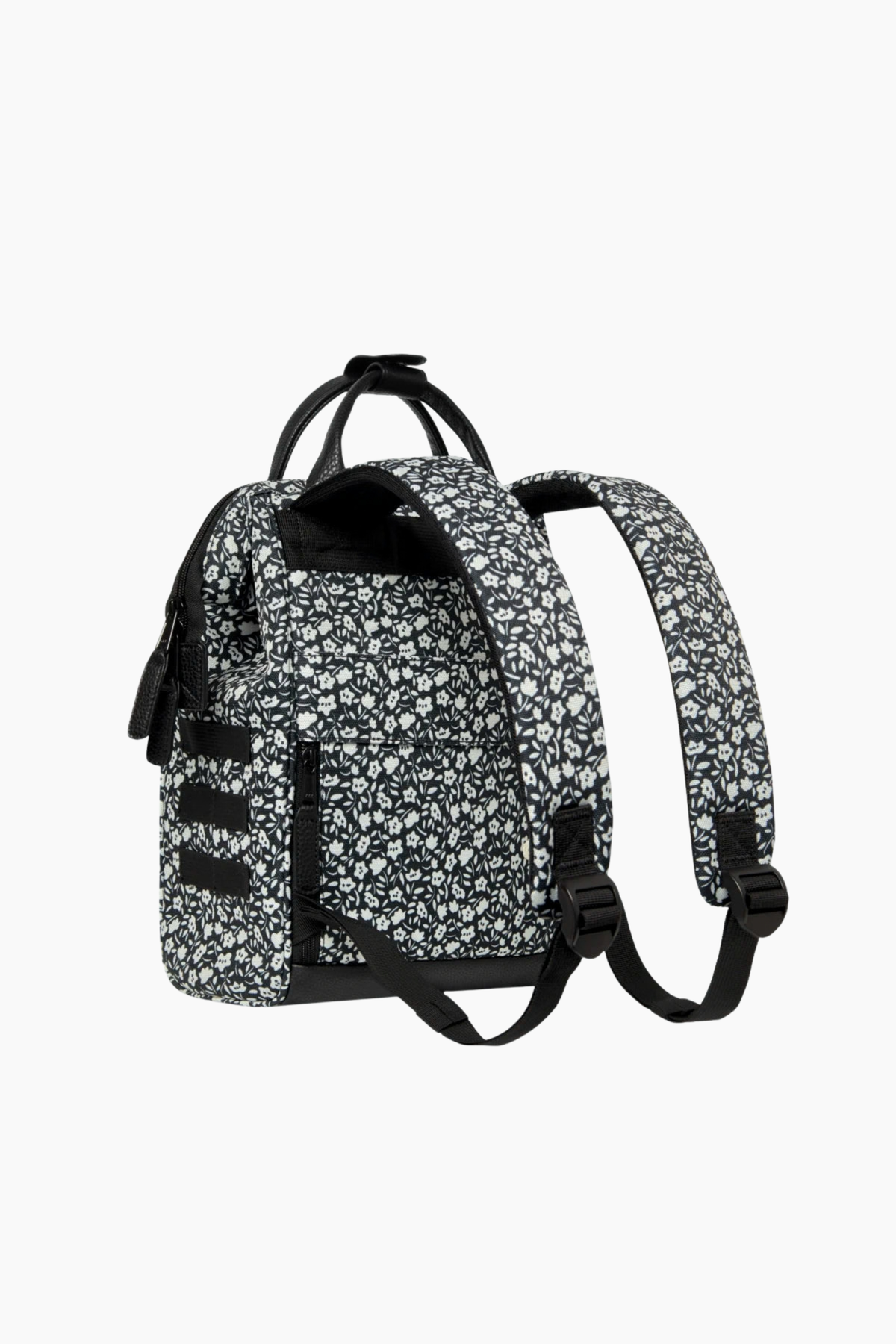 Mochila Adventurer Small Catane - Blanco y Negro