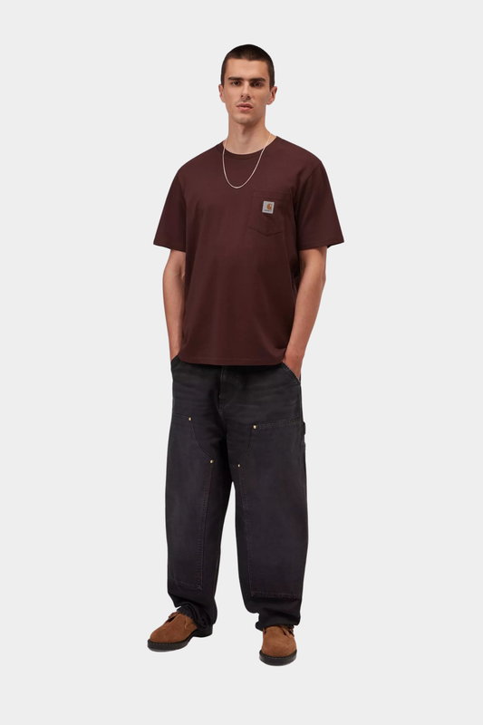 Camiseta S/S Pocket - Amarone
