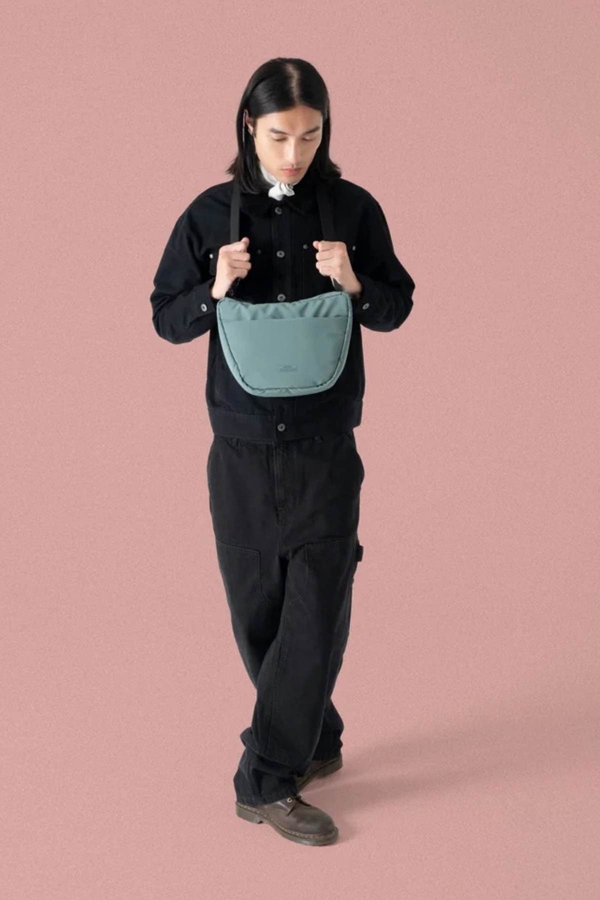Bolso Adam Half-Moon Mini - Pine Green