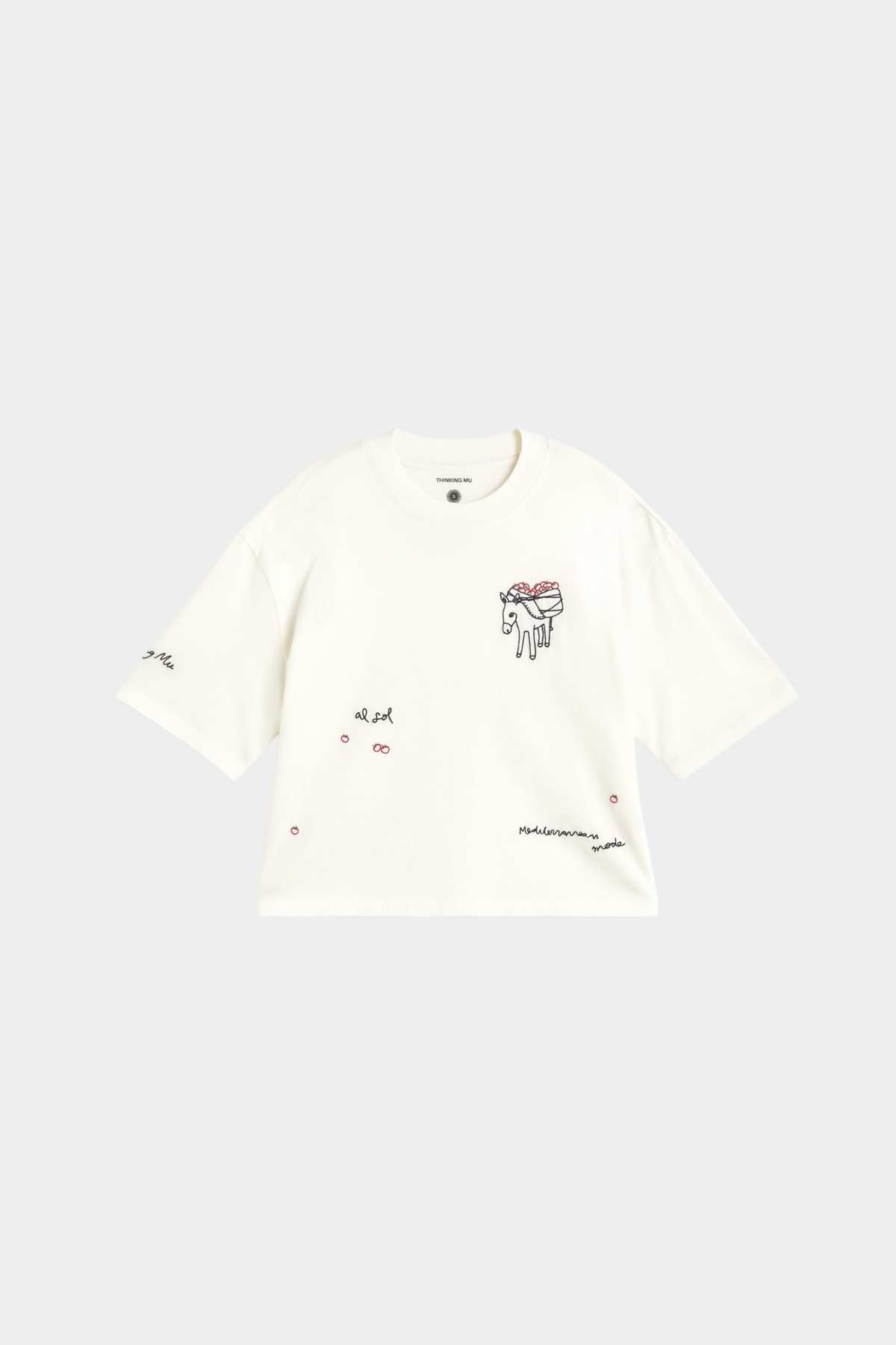 Camiseta Oversize Lena Tomatera - White