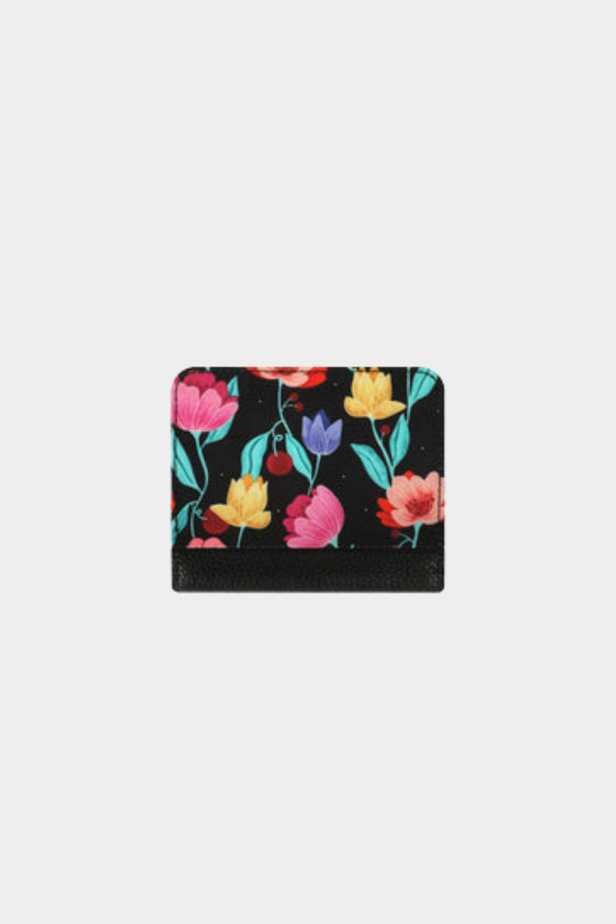 Cartera Small Genoa - Floral Negro