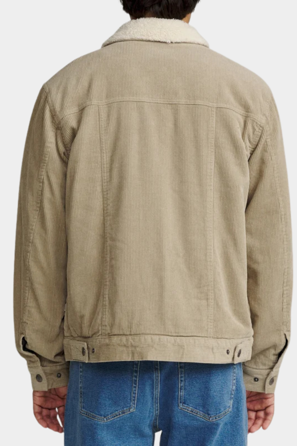 Chaqueta de Pana Harris - Aluminum