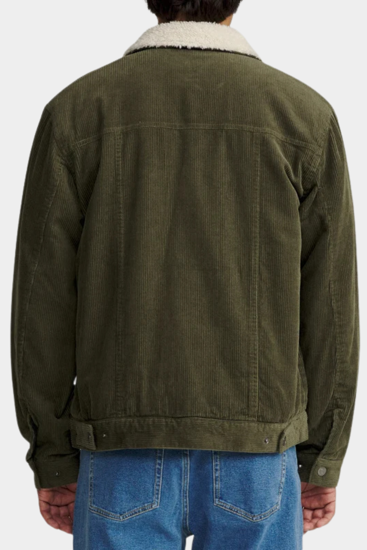 Chaqueta de Pana Harris - Dark Olive