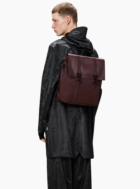 Mochila Rains MSN Mini color depth impermeable y urbana