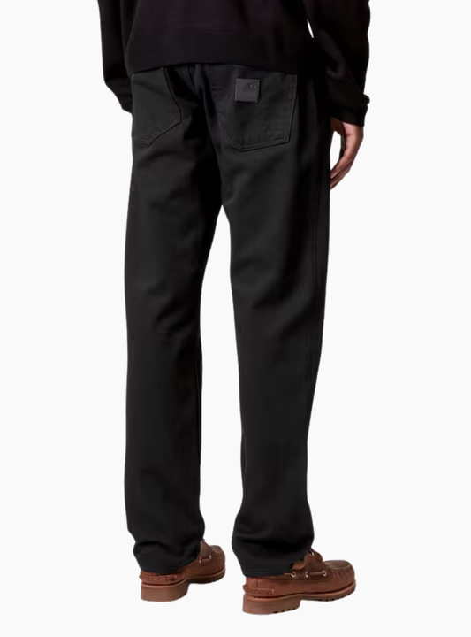 Pantalón vaquero Carhartt WIP Klondike Pant negro lavado One Wash