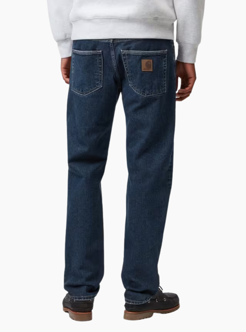 Pantalón vaquero Carhartt WIP Klondike Pant azul lavado en denim orgánico Maitland