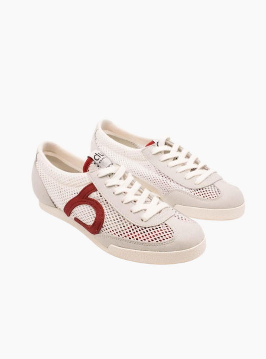 Zapatillas Duuo Strabe 06 Blanco para hombre fabricadas en España con malla reciclada y materiales veganos