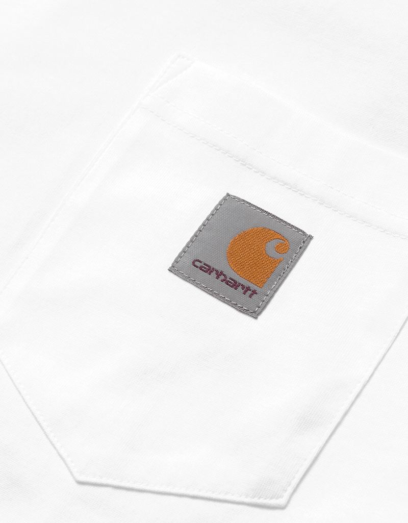 Camiseta S/S Pocket - white - Tequila Sunset