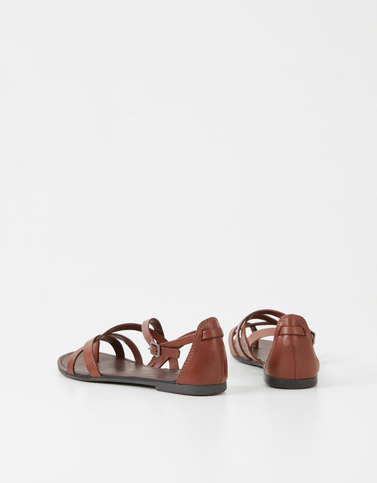Sandalias Tia tiras - cognac - Tequila Sunset